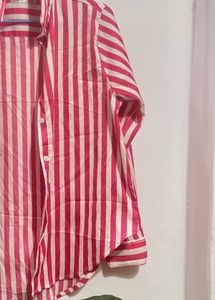 Striped Button-Down Shirt