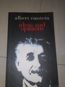 ALBERT EINSTEIN IDEAS AND OPINIONS BOOK