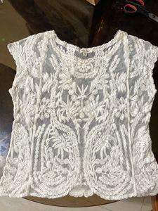 Lace Embroidered Top