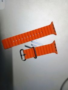 Orange strap with lock