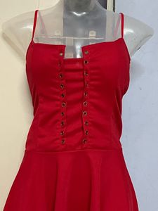 Pintrest Red Padded Mini One Piece