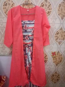 Floral Jumpsuit with Shrug