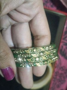 Yellow Green Bangles
