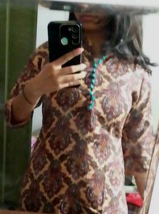 Paisley Print Kurti with Pants