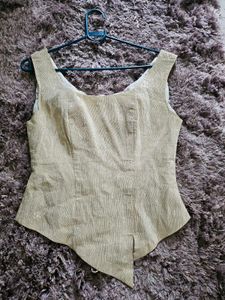 Vintage Gold Corset
