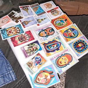 MASK ON STAMPS Collection