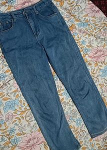 Vintage Wash Denim Jeans