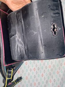 Allen Solly Classic Black Muticolored Handbag