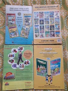 Tinkle Digest Comics - Lot of 4