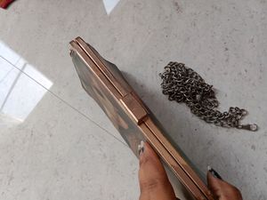 Cute Doll 3D Clutch With Chain
