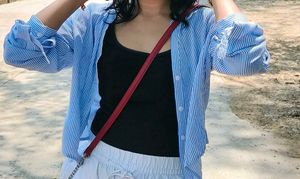 Trendy Crop Shirt