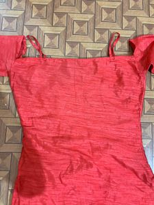 Red Pant Kameez Suit