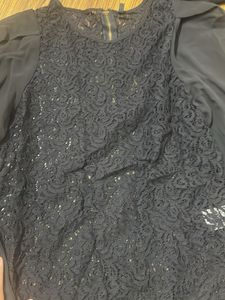 Elegant Black Lace Top