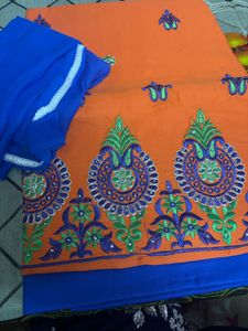 Orange Blue Suit