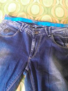 Blue Denim Jeans nd Top