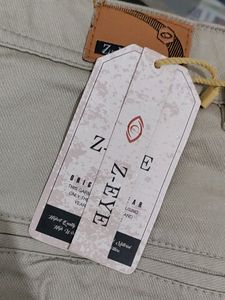 Cream Colour New Jeans