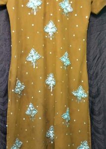 Dress Eid Offer Shirt Shalwar Dupatta Zardozi Fanc
