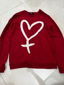 Red Heart Sweatshirt
