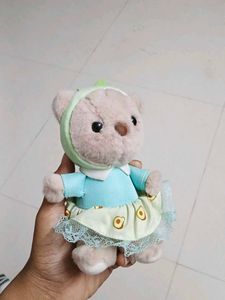 Avocado Bear Plush Keychain