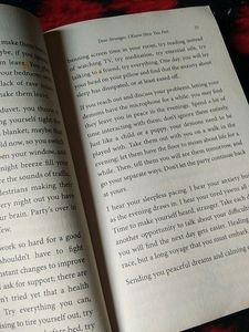Already Finished Dear Stranger I Know How You Feel