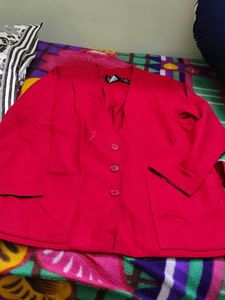 Red Blazer Jacket