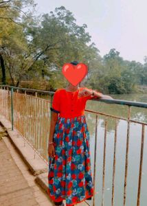 Floral Print Casual Dress