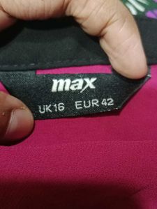 Pink Embellished Sleeveless Top