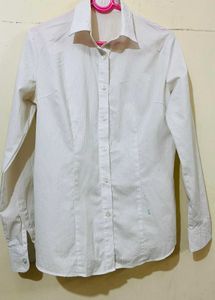 White Striped Shirt