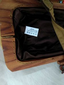 antique Handbag (wooden clutch)