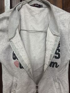 Cute Girls&#39; Zip-Up Jacket