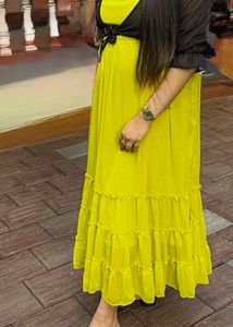 Anthea Green Embellished Dress