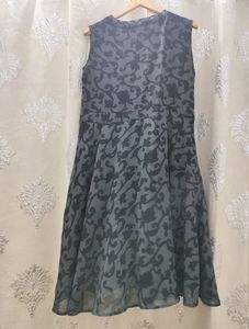 Mia Minx A-Line Formal Dress Floral Black