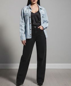 Distressed Denim Shirt