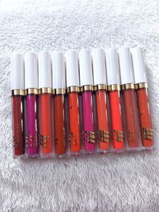 Myglamm Liquid Lipstick Pack Of 10