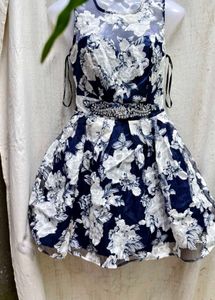I. Floral Fit &amp; Flare Dress