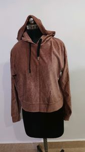 F21 velvet hoddie
