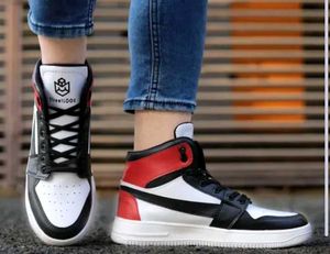 Stylish High-Top Sneakers