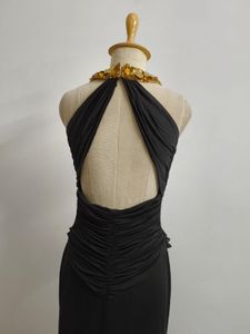 Elegant Black Maxi Dress