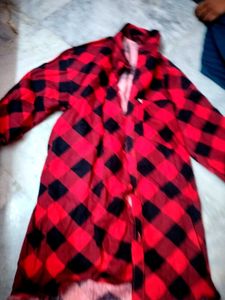 Red & Black Checkered Shirt