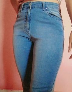 Slim Fit High Rise Ankle Length Jeans