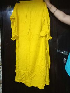 Yellow Stylish Kurta