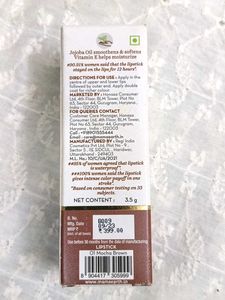 Mamaearth Lipstick &#34;01 Mocha Brown&#34;