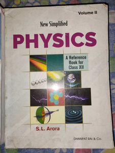 S.L Arora | Class 12th | PHYSICS