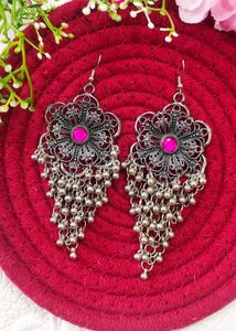 Beautiful Oxidised Danglers