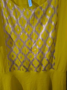 Yellow Kurtha