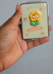 Small Cute Mirror From Miniso