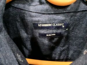 Men&#39;s Blue Button-Down Shirt
