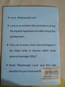 Misdirected Love by Radheshyam Das