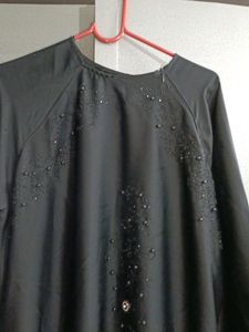 Branded Pearl Work Imported Burqa