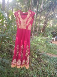 Elegant Ethnic Emroidary Gown